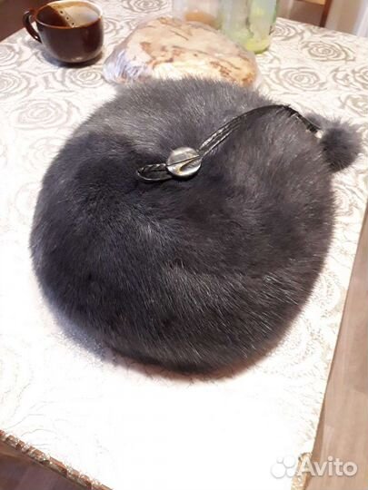 Шапка норковая женская