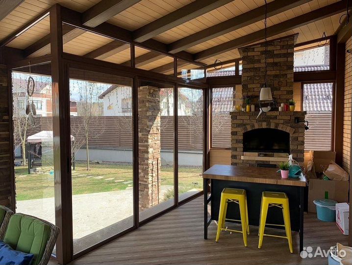 Остекление под ключ