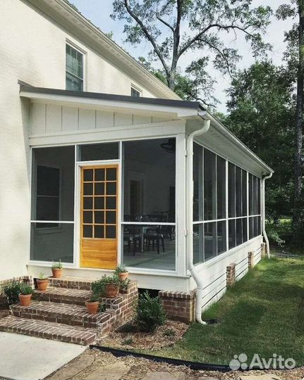 Строительство терраса веранда беседка