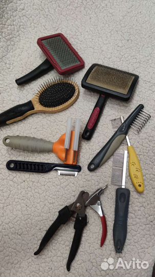 Щётки/расчёски/колтунорезки для собак