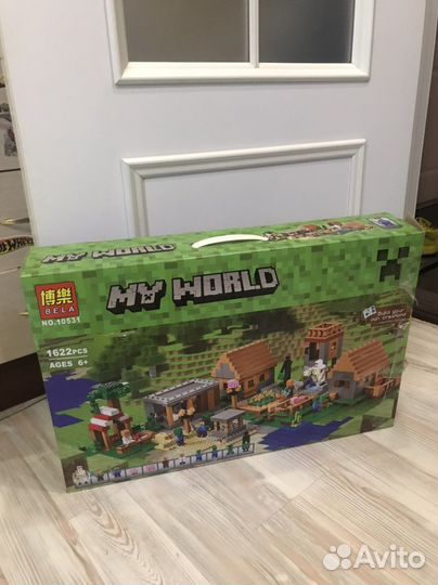 Конструктор майнкрафт деревня