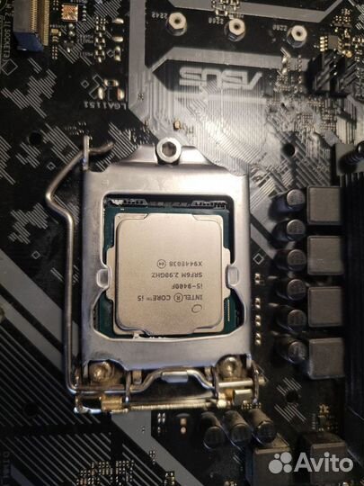 Процессор I5-9400f с материнской платой asus