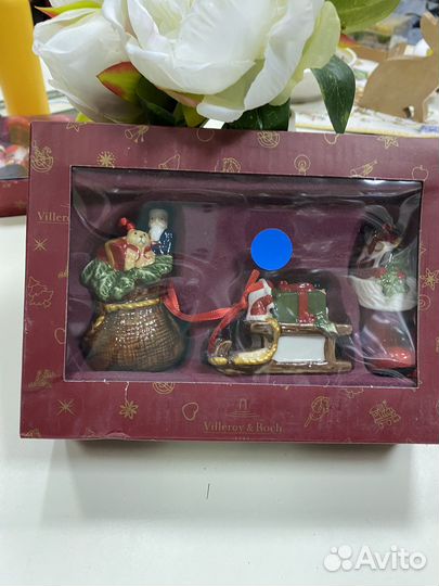 Посуда villeroy boch новогодняя