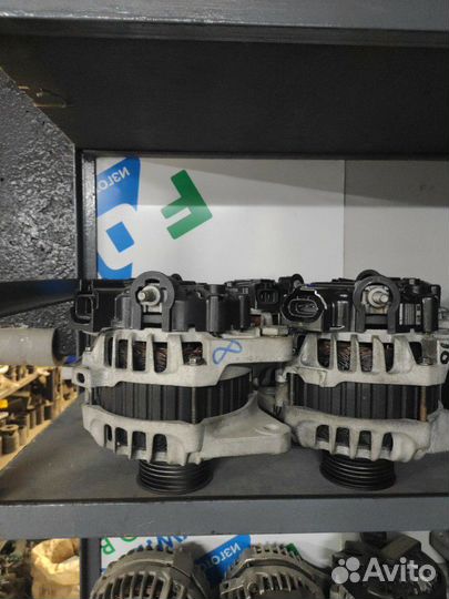 Генератор на хендай Солярис Киа Рио 3 сид