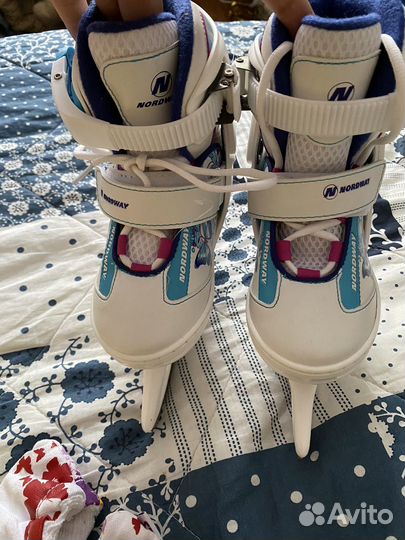 Коньки для девочек 26-30