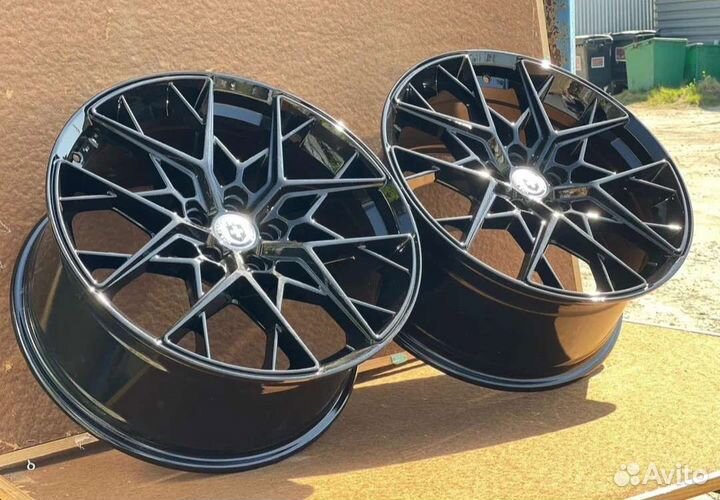 Диски HRE FF10 R19 5*108 чёрный глянец