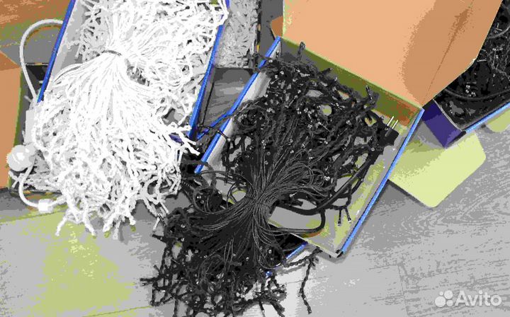 Гирлянда бахрома 25 метров