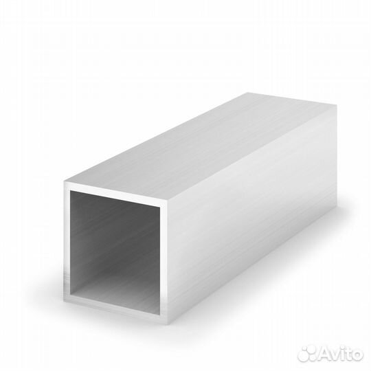 Алюминиевая квадратная труба бокс 50х20х2 6000 мм