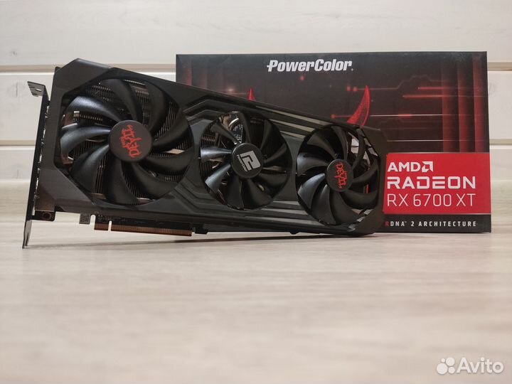 RX 6700 XT PowerColor Red Devil Видеокарта