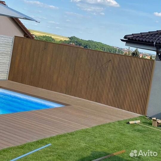 Панели для забора из дпк 3000*220*26мм