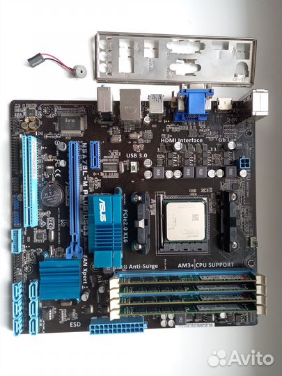 8 ядерный FX-8300 + asus M5A78L-M + 16 GB DDR3