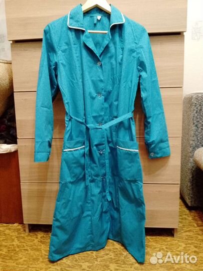 Новый халат рабочий, хозяйственный, спецодежда