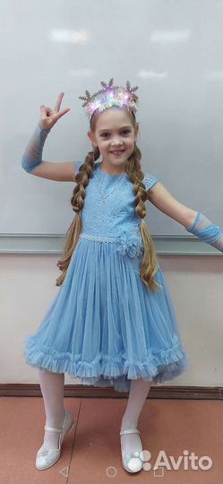 Праздничное платье для девочки 128