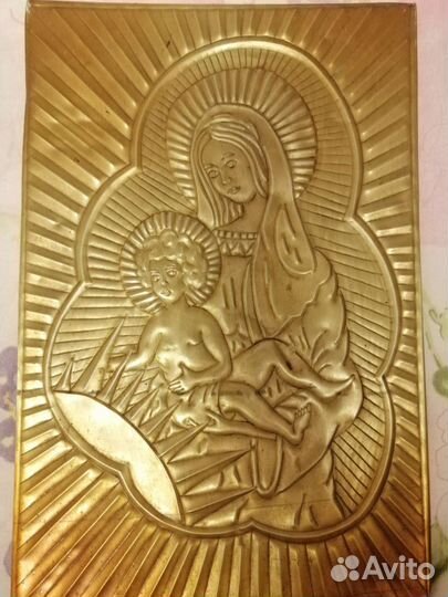 Картина чеканка СССР