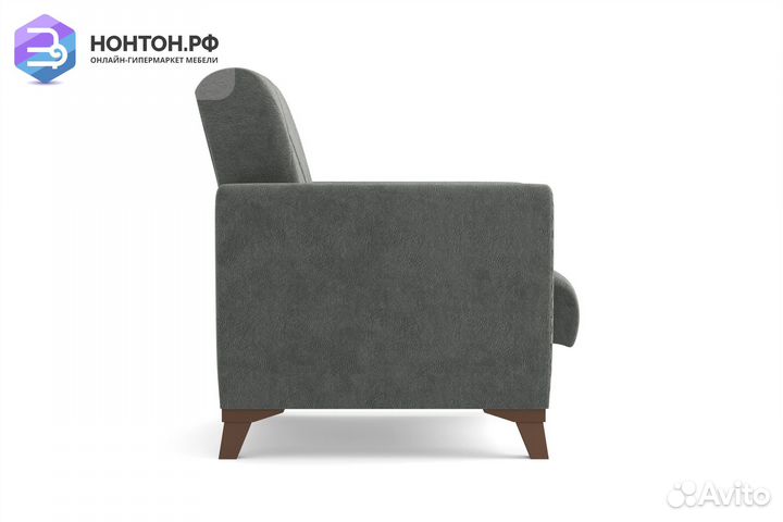 Кресло Эдвин серое