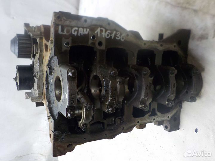 Блок цилиндров renault logan