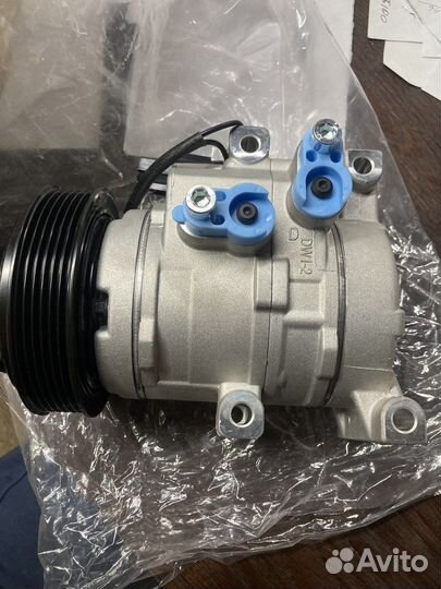 Компрессор кондиционера солярис киа рио