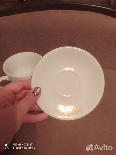 Чашка с блюдцем