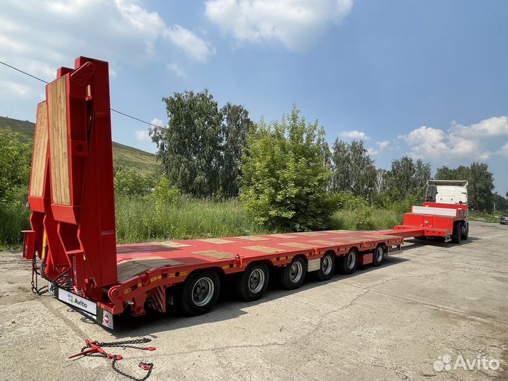 Полуприцеп трал (тяжеловоз) Berger 9855, 2023