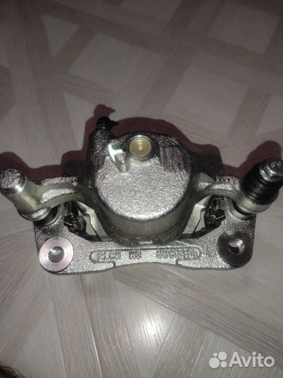 Тормозной суппорт передний левый хундай акцент