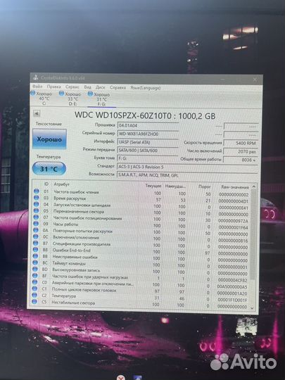 Жесткий диск 1 тб