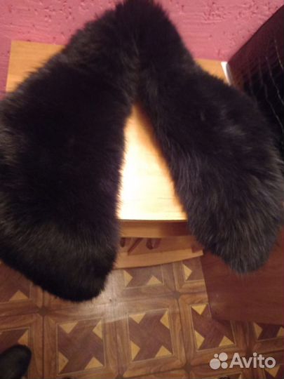 Съемный меховой воротник