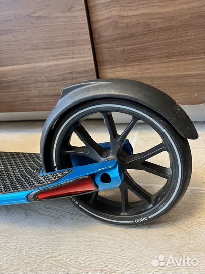 Самокат oxelo town 7 с подножкой для детей