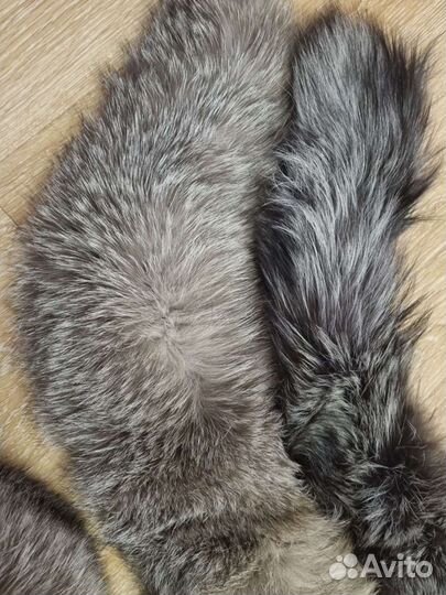 Шапка и воротник песец