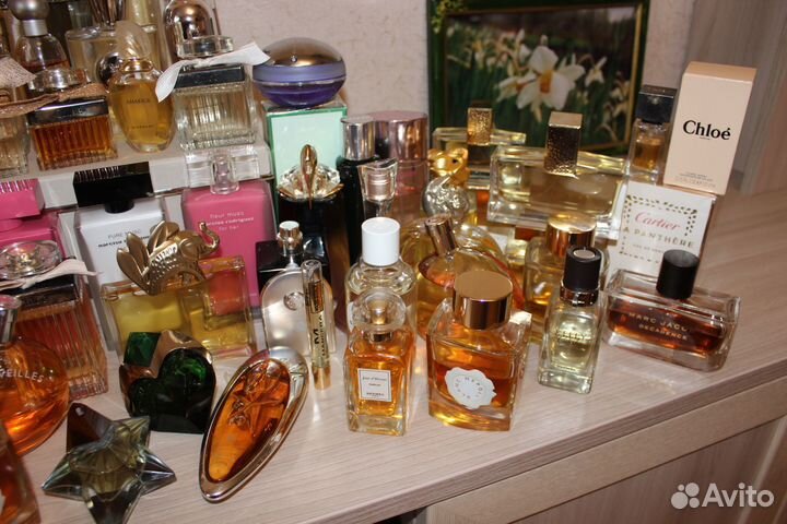 Распив Mugler Narciso Estee Cartier La belle Opium