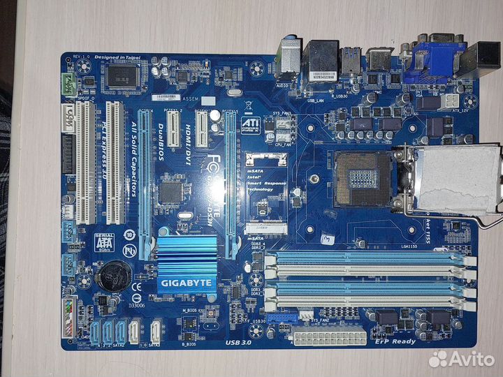 Материнская плата 1155 z77