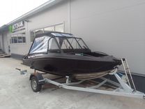 Алюминиевая лодка Тактика 490 Bowrider (черный цве