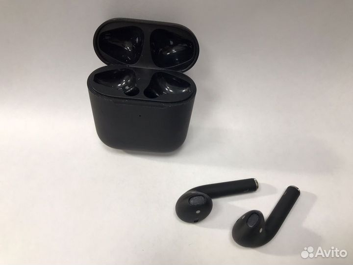 AirPods 2 матовый черный (86449)