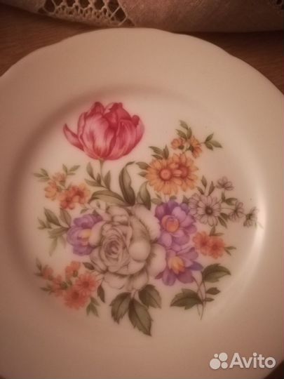 Тарелки. для торта Morita (Япония) и Kahla (ГДР)