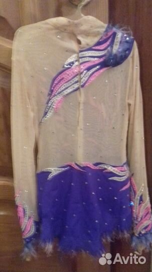 Гимнастический купальник размер 128-134