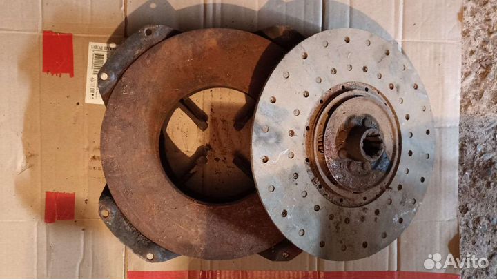 Корзина и диск сцепления на зил-130