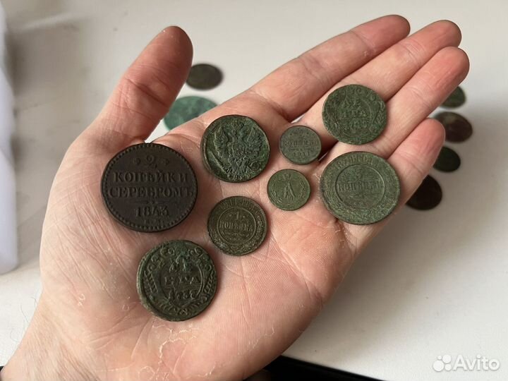 Лот медных монет