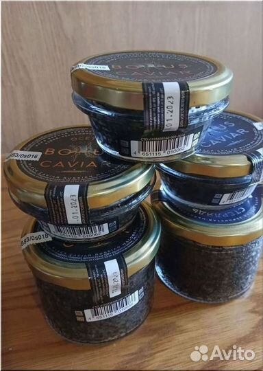 Черная икра малосол