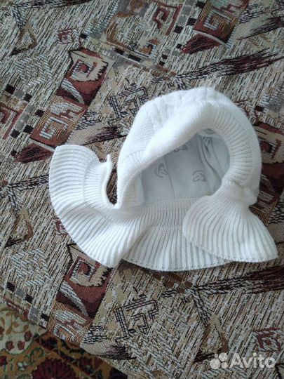 Шапка шлем для девочки