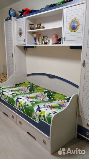 Детская мебель в морском стиле для мальчиков