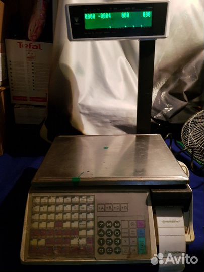 Весы с печатью см100 / CM5000