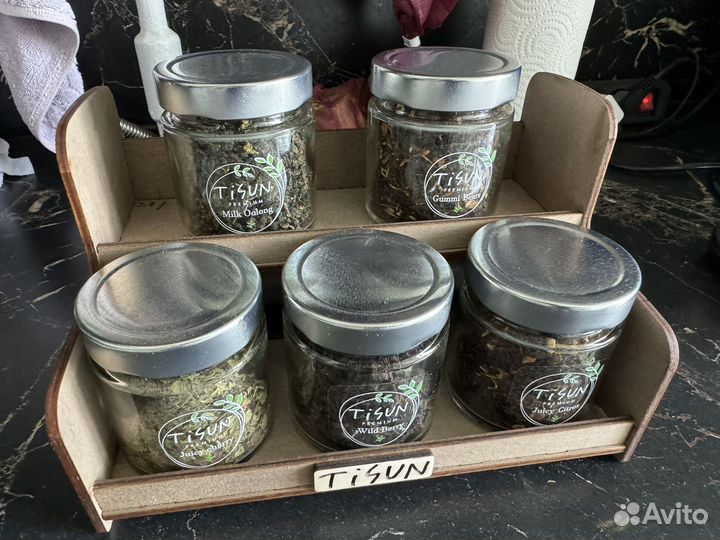 Банки для сыпучих продуктов, чай, набор чая