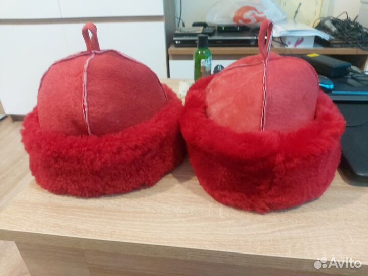 Шапка Боярка Классик для бани из овчины