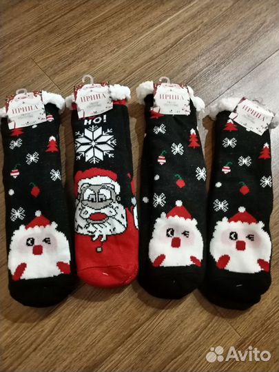 Новогодние носки