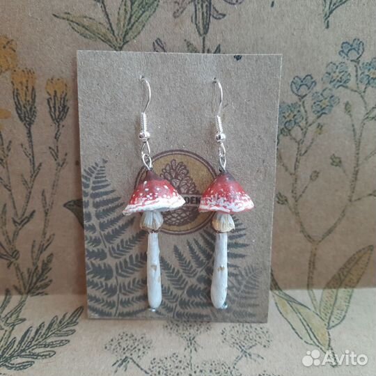 Серьги ручной работы