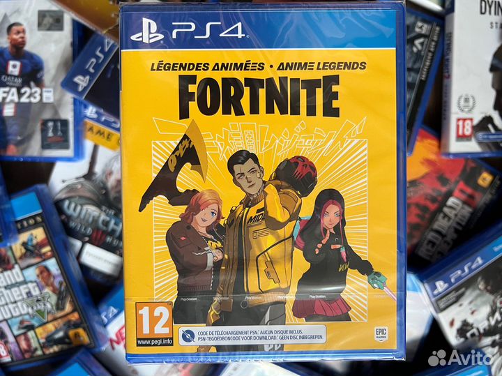 Fortnite Anime Legends PS4 / Новый / цифровой код