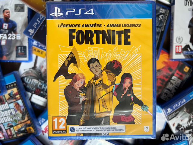 Fortnite Anime Legends PS4 / Новый / цифровой код