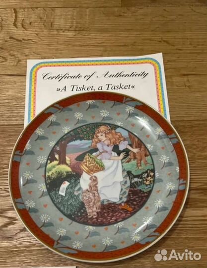 Villeroy Boch, серия тарелок фарфора Heinrich