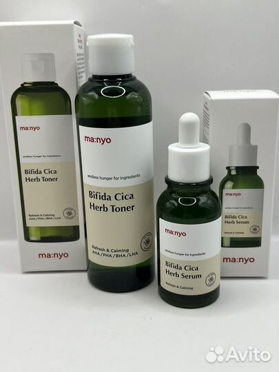 Сэт Manyo Cica Herb Serum, 50ml+Toner 210ml