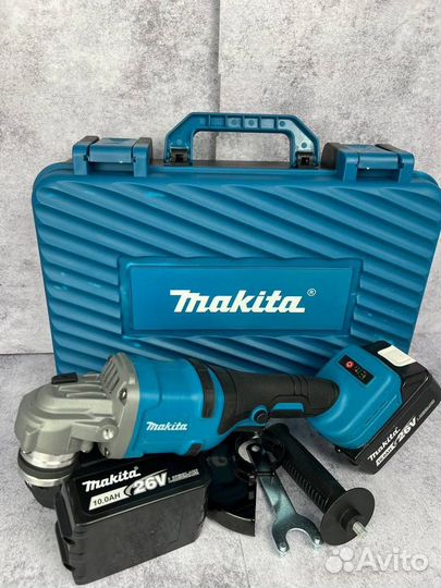 Болгарка (ушм) аккумуляторная Makita 26V