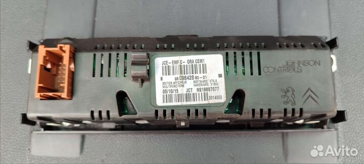 Бортовой компьютер peugeot 3008